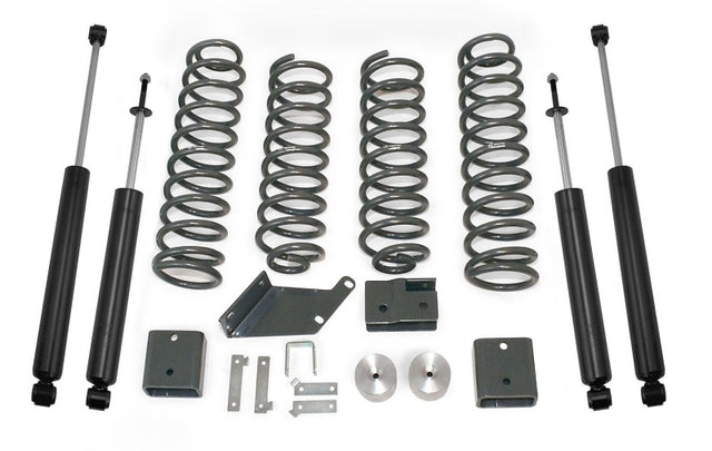 MaxTrac 07-18 Jeep Wrangler JK 2WD/4WD 3in/3in Coil Lift Kit w/MaxTrac Shocks Maxtrac Lift Kits  AXOPROS
