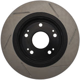 StopTech Power Slot 09-10 Acura TSX / 08-10 Honda Accord Rear Right Slotted Rotor Stoptech Brake Rotors - Slotted  AXOPROS