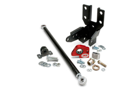 JKS Manufacturing 2007+ Jeep Wrangler JK Front Track Bar-Sector Shaft Reinforcement System - AXOPROS