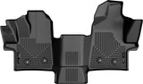 Husky Liners 22-23 Ford Transit WeatherBeater Black Floor Liners Husky Liners Floor Mats - Rubber  AXOPROS