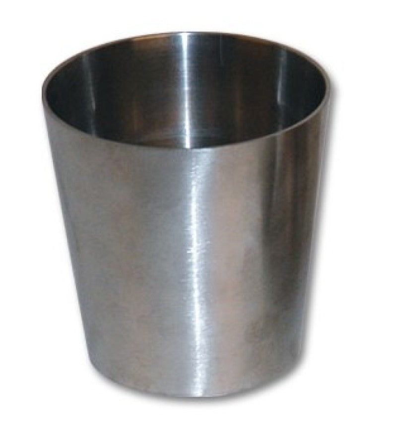 Vibrant 1.5in x 1in 304 Stainless Steel Straight Reducer Vibrant Steel Tubing  AXOPROS