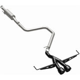 MagnaFlow 2019 Hyundai Veloster 1.6L 2.5in Center Exit Stainless Steel Cat-Back Exhaust w/Blk Tips Magnaflow Catback  AXOPROS