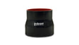 Vibrant 4 Ply Aramid Reducer Coupling 4.5in Inlet x 5in Outlet x 3in Length - Black Vibrant Silicone Couplers & Hoses  AXOPROS