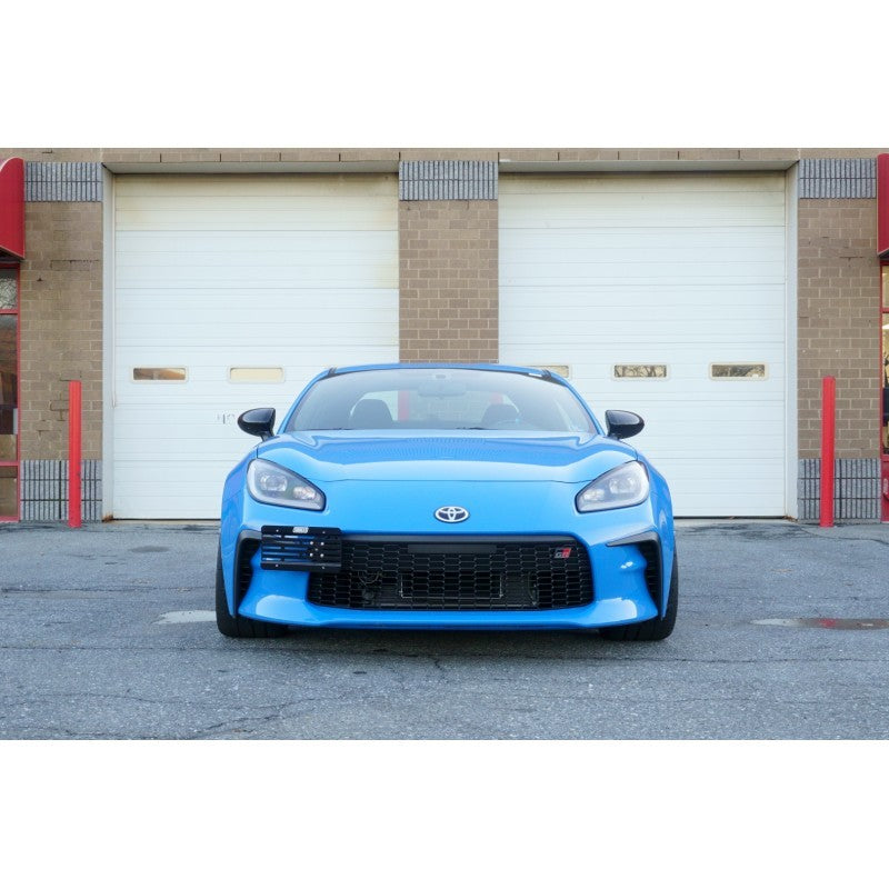 Turbo XS 22-23 Subaru BRZ/Toyota GR86 Towtag License Plate Relocation Kit Turbo XS License Plate Relocation  AXOPROS