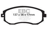 EBC 12+ Scion FR-S 2 Ultimax2 Front Brake Pads EBC Brake Pads - OE  AXOPROS