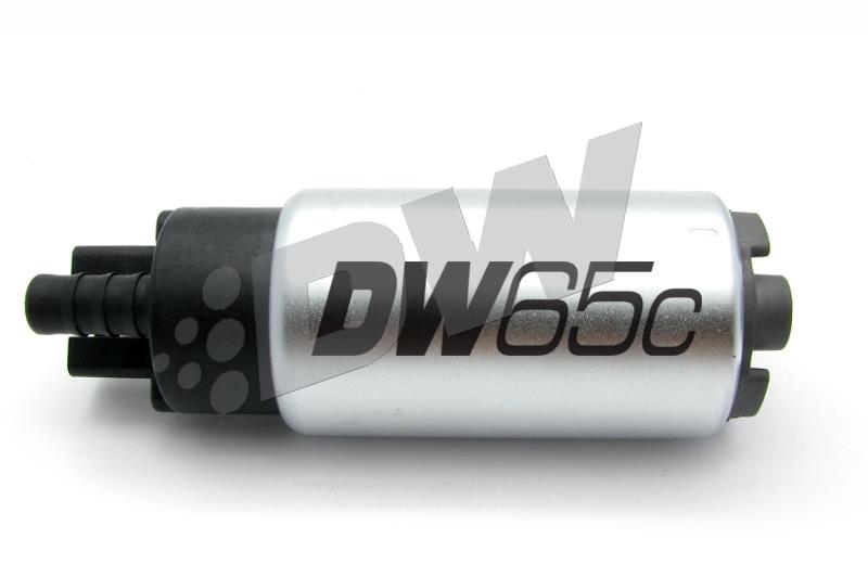 DeatschWerks 265 LPH DW65C Series Compact Fuel Pump w/ Mounting Clips DeatschWerks Fuel Pumps  AXOPROS