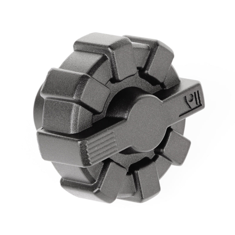 Rugged Ridge 01-19 Jeep Wrangler TJ/LJ/JK/JL Black Elite Aluminum Fuel Cap Rugged Ridge Fuel Caps  AXOPROS