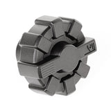 Rugged Ridge 01-19 Jeep Wrangler TJ/LJ/JK/JL Black Elite Aluminum Fuel Cap Rugged Ridge Fuel Caps  AXOPROS