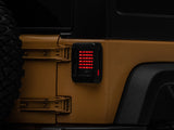 Raxiom 07-18 Jeep Wrangler JK LED Tail Lights- Black Housing (Smoked Lens) Raxiom Tail Lights  AXOPROS