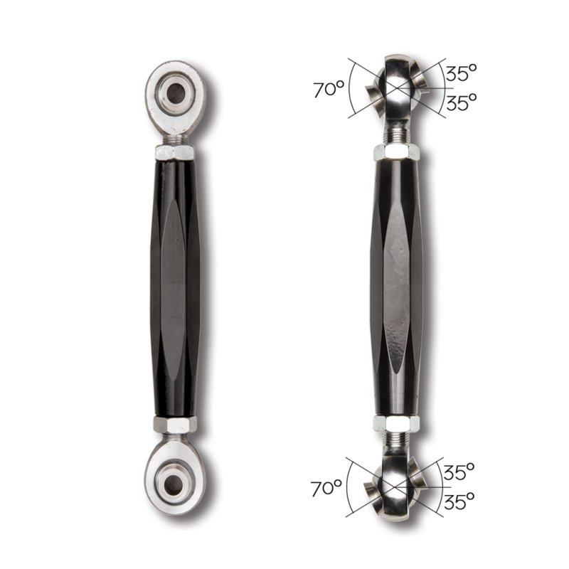 Rock Krawler 2018+ Jeep Wrangler JL 2DR / JLU 4DR No Limits Sway Bar Links - Front Rock Krawler Sway Bar Endlinks  AXOPROS