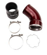 Wehrli 06-10 GM LBZ/LMM Duramax Passenger Side Intercooler Outlet Elbow Kit - Gloss Black Wehrli Intercooler Pipe Kits  AXOPROS