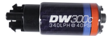 DeatschWerks 340lph DW300C Compact Fuel Pump w/o Mounting Clips DeatschWerks Fuel Pumps  AXOPROS