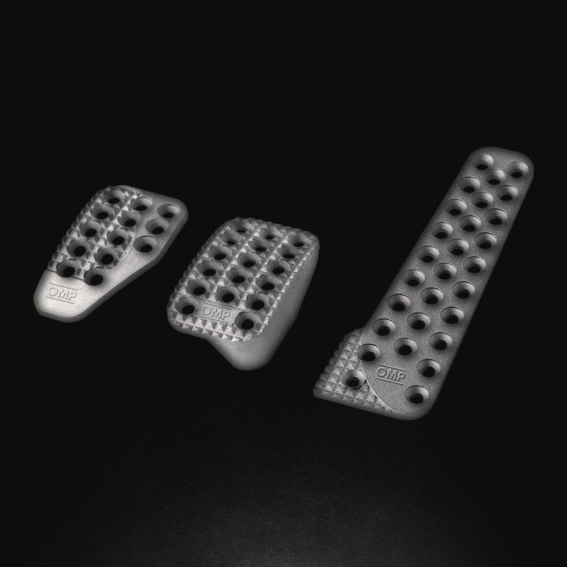 OMP Aluminum Racing Pedals (Set of 3) OMP Pedals  AXOPROS