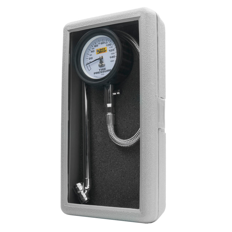 Autometer 150 PSI Analog Tire Pressure Gauge AutoMeter Gauges  AXOPROS