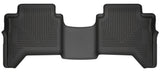Husky Liners 2019 Ford Ranger SuperCrew WeatherBeater 2nd Row Black Floor Liners Husky Liners Floor Mats - Rubber  AXOPROS