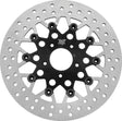 Twin Power 84-17 Big Twin Exc 11.8 and Lug Mount 84-13 XL Front 11.5in Floating Rotor Mesh Black TwinPower Brake Rotors - OE  AXOPROS