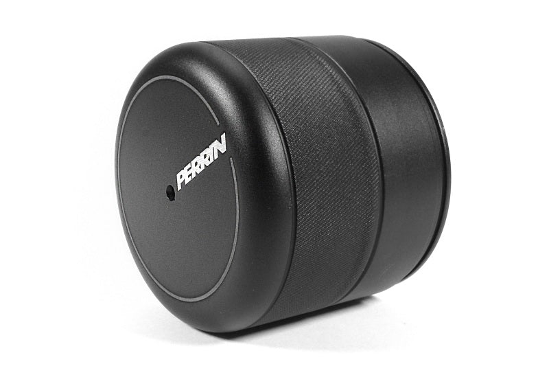 Perrin 2015+ Subaru WRX/STI Oil Filter Cover - Black Perrin Performance Oil Filters  AXOPROS