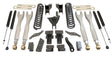 MaxTrac 17-19 Ford F-250/350 4WD 6in/2in MaxPro Coil Lift Kit w/4-Link Arms & MaxTrac Shocks Maxtrac Control Arms  AXOPROS