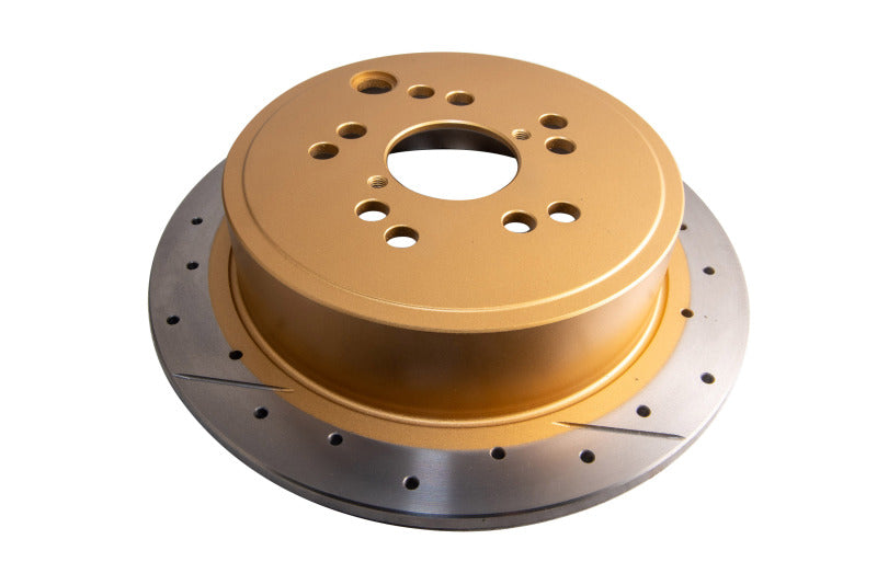 DBA 12+ Subaru/Scion BRZ/FR-S (AU Spec) 10 Lug Slot Rear Drilled & Slotted Street Series Rotors DBA Brake Rotors - Slot & Drilled  AXOPROS