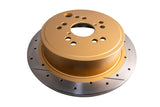 DBA 12+ Subaru/Scion BRZ/FR-S (AU Spec) 10 Lug Slot Rear Drilled & Slotted Street Series Rotors DBA Brake Rotors - Slot & Drilled  AXOPROS