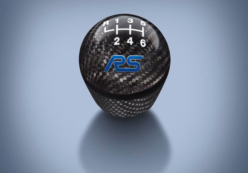 Ford Racing Focus RS Black Carbon Fiber Shift Knob 6 Speed Ford Racing Shift Knobs  AXOPROS