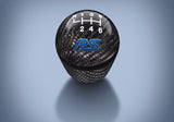 Ford Racing Focus RS Black Carbon Fiber Shift Knob 6 Speed Ford Racing Shift Knobs  AXOPROS