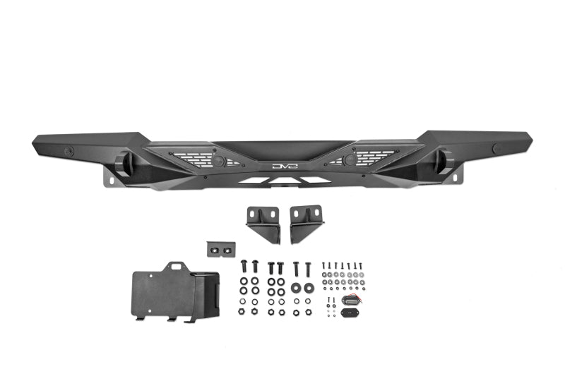 DV8 Offroad 18-23 Wrangler JL Spec Series Rear Bumper DV8 Offroad Bumpers - Steel  AXOPROS