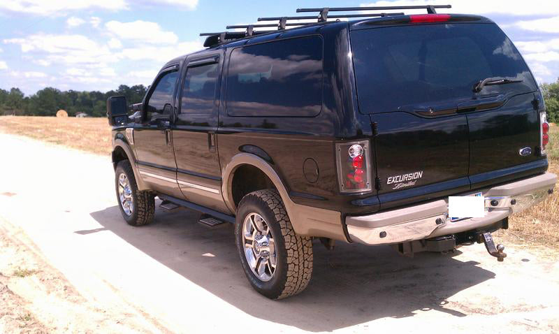 Spyder Ford Excursion 00-06/Econoline 150/250/350/450/550 95-06 Euro Tail Lights Blk ALT-YD-FEC00-BK SPYDER Tail Lights  AXOPROS