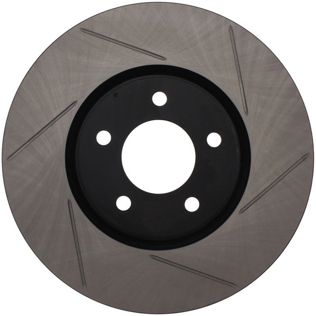 StopTech Power Slot 07-09 Mazdaspeed3 Slotted Left Front Rotor Stoptech Brake Rotors - Slotted  AXOPROS