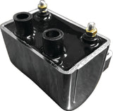 Twin Power 65-79 Big Twin and XL Ignition Coil Chrome Replaces H-D 31609-65A 5 Ohm TwinPower Stock Replacement Ignition  AXOPROS