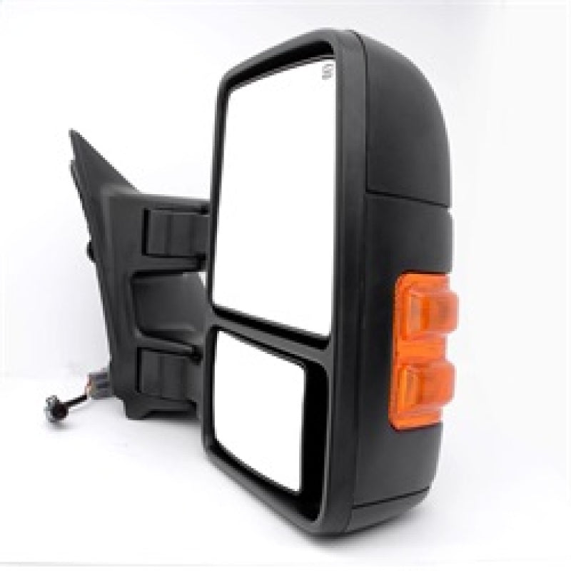 Xtune Pair G2 Ford Superduty 99-07 Heated Amber Signal Telescoping Mirrors MIR-FDSD99S-G2-PW-AM-SET SPYDER Side Mirrors  AXOPROS