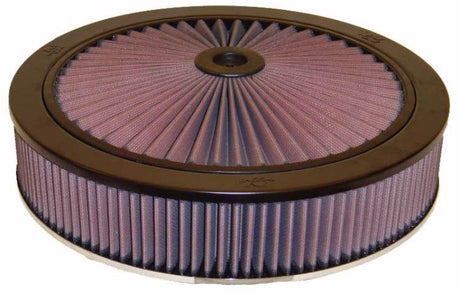 K&N Engineering K&N X-Stream Top Assembly 14in OD 5.125in Neck Flange 4.62in H w/Vent Air Filters - Universal Fit aftermarket performance part