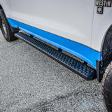 Westin Grate Steps Running Boards 90 in - Textured Black Westin Running Boards  AXOPROS