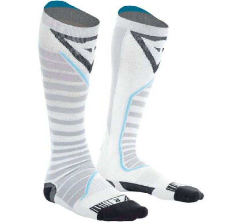 Dainese Dry Long Socks Black/Blue Size - 42/44 Dainese Footwear  AXOPROS