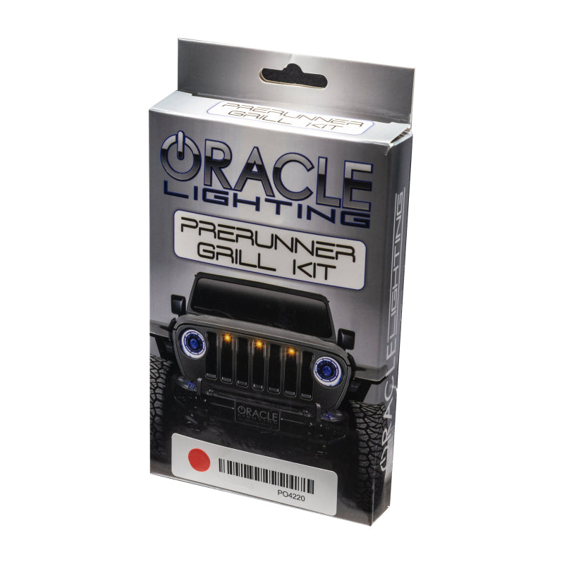 Oracle Pre-Runner Style LED Grille Kit for Jeep Gladiator JT - Amber ORACLE Lighting Light Strip LED  AXOPROS