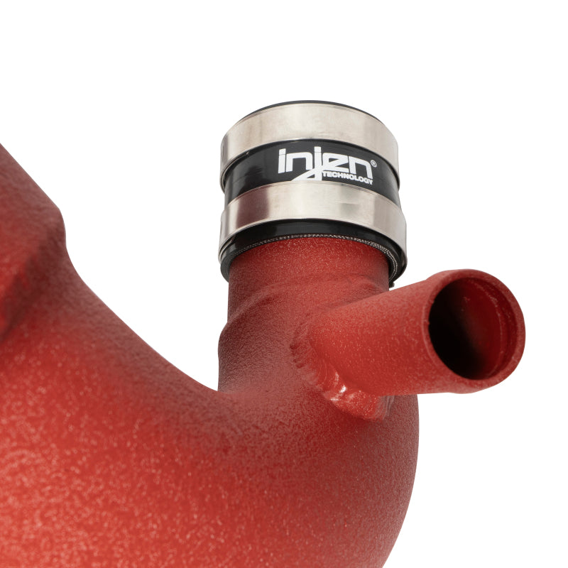 Injen 18-20 Kia Stinger 3.3L Twin Turbo Wrinkle Red Short Ram Air Intake Injen Cold Air Intakes  AXOPROS