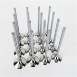 Skunk2 Alpha Series Honda/Acura Stock Size H Series Valve Set (Standard Compression) Skunk2 Racing Valves  AXOPROS