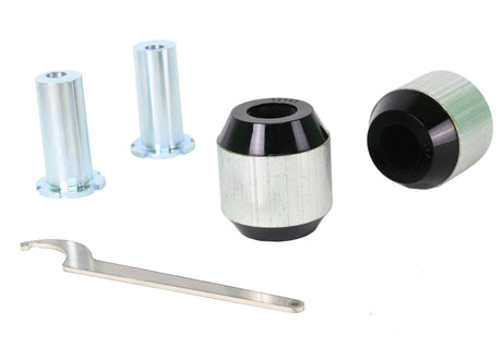 Whiteline 18-23 Kia Stinger Front Control Arm Lower Bushing Kit Double Offset Whiteline Bushing Kits  AXOPROS