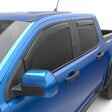 EGR 2022+ Ford Maverick In Channel Window Visors Front/Rear Set - Matte Black Crew Cab EGR Wind Deflectors  AXOPROS