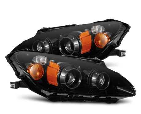 AlphaRex 99-09 Honda S2000 LUXX-Series Projector LED Headlights - Alpha-Black AlphaRex Headlights  AXOPROS