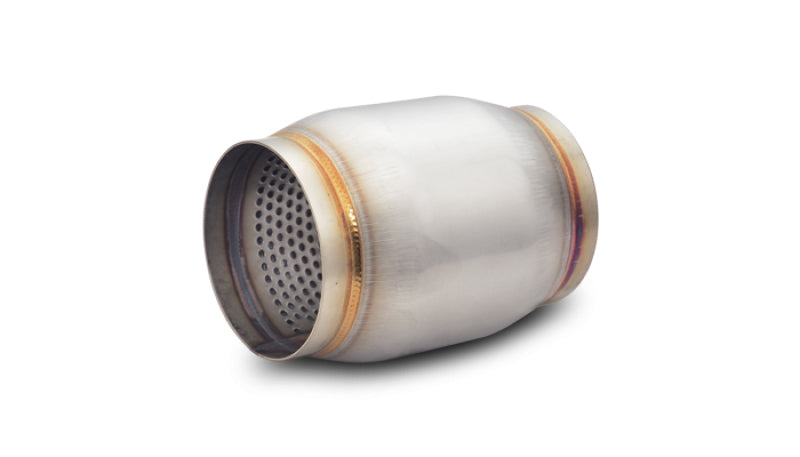 Vibrant SS Race Muffler 4.5in inlet/outlet x 5in long Vibrant Muffler  AXOPROS