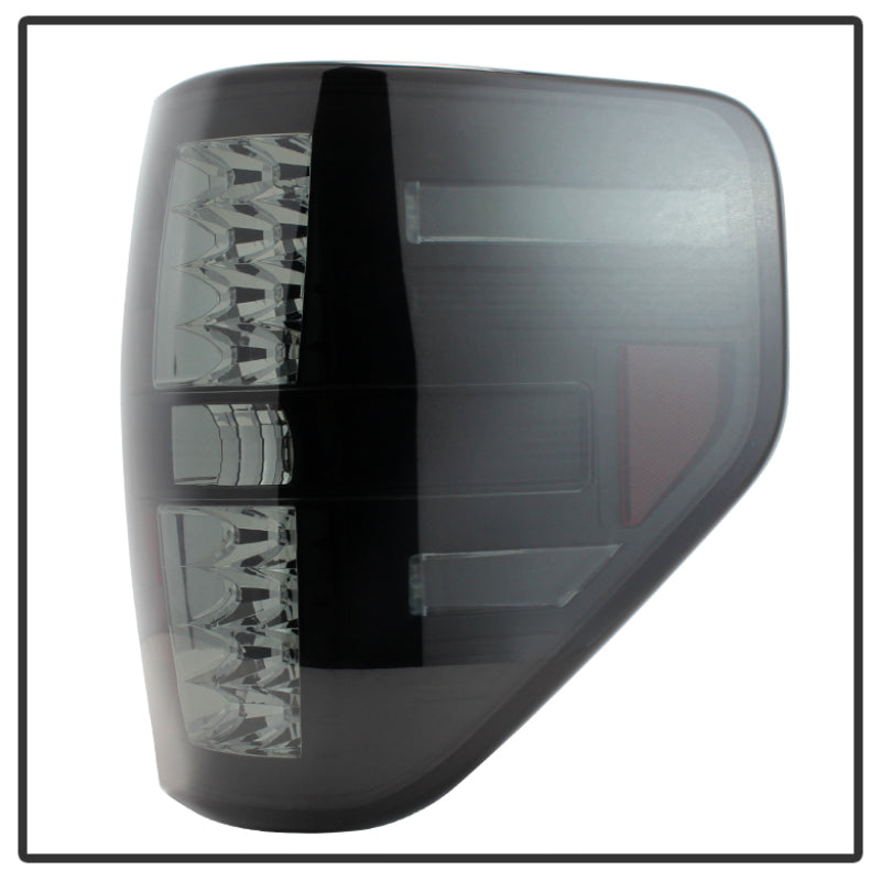 Spyder Ford F150 09-14 LED Tail Lights Black Smoke ALT-YD-FF15009-LED-BSM SPYDER Tail Lights  AXOPROS