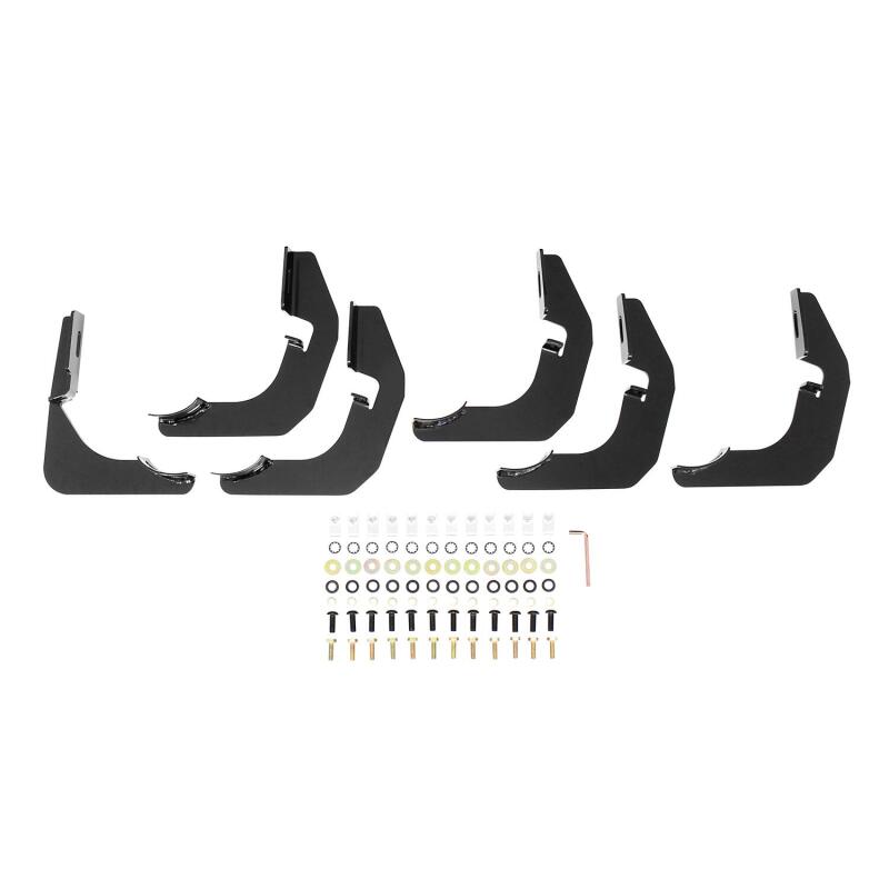 Westin 2009-2018 Dodge/Ram 15/25/3500 Crew Cab PRO TRAXX 4 Oval Nerf Step Bars - Black Westin Nerf Bars  AXOPROS