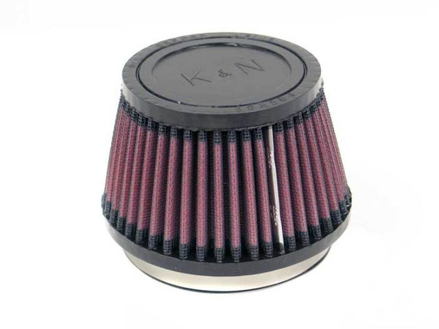 K&N Filter Universal Rubber Filter 3 1/2 inch Flange 4 5/8 inch Base 3 1/2 inch Top 3 inch Height K&N Engineering Air Filters - Universal Fit  AXOPROS