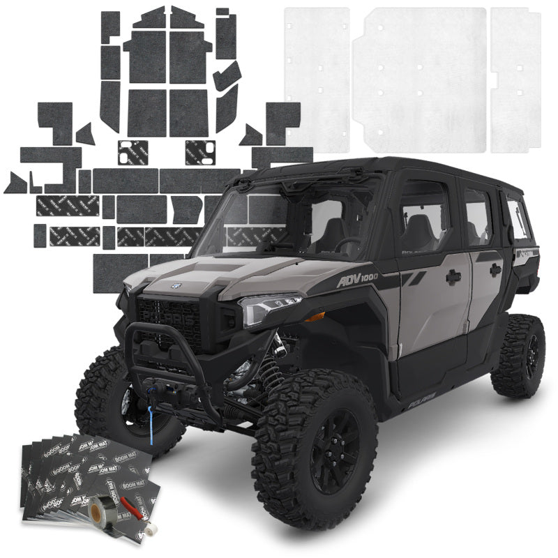 DEI DEI 24-26 Polaris Xpedition ADV 4-Door Sound Control Kit Insulation aftermarket performance part