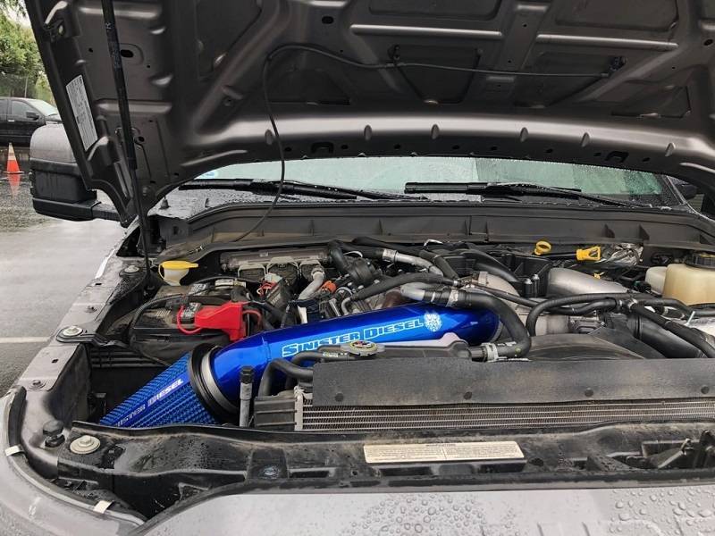 Sinister Diesel 2017+ Ford Powerstroke 6.7L Cold Air Intake Sinister Diesel Cold Air Intakes  AXOPROS