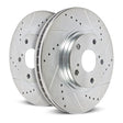 Power Stop 17-20 Ford F-550 Super Duty Front Left Evolution Drilled & Slotted Rotor PowerStop Brake Rotors - Slot & Drilled  AXOPROS