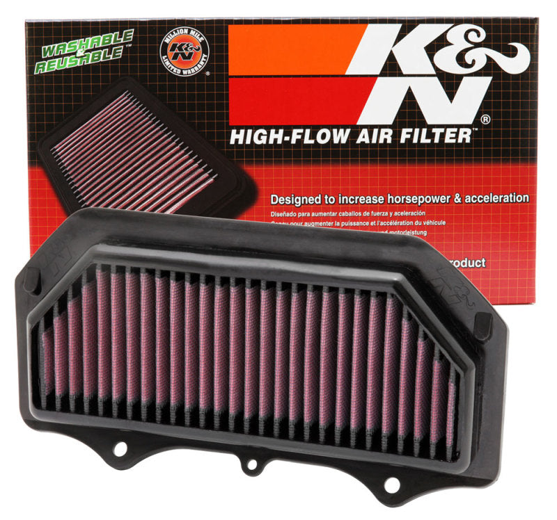 K&N 11-15 Suzuki GSXR600/GSXR750 Replacement Air Filter K&N Engineering Air Filters - Direct Fit  AXOPROS