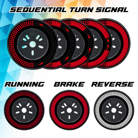 XKGLOW XK Glow XKmax RGBW 5th Wheel Light for Jeep JL JK TJ Light Accessories and Wiring aftermarket performance part