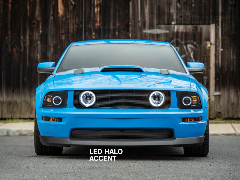 Raxiom 05-12 Ford Mustang GT LED Halo Fog Lights (Chrome) Raxiom Headlights  AXOPROS